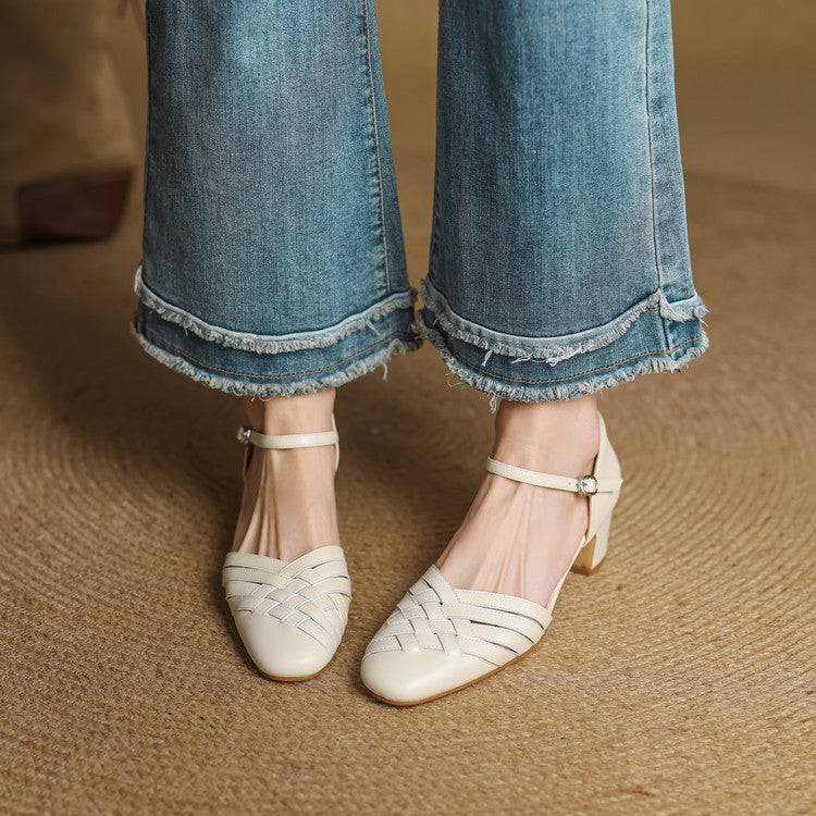 Marais | Talons en Cuir