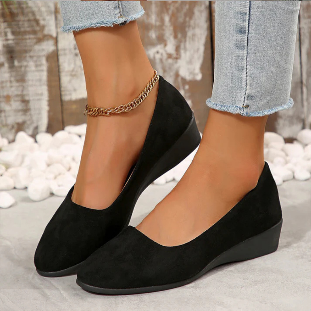 DELAUNAY | Talons Compensés avec Semelles de Soutien