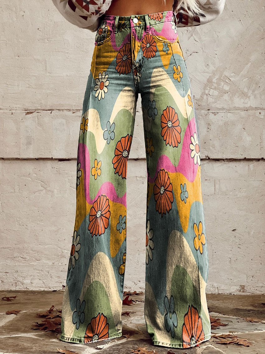 DELAUNAY | Jean Large Fleuri Bohème