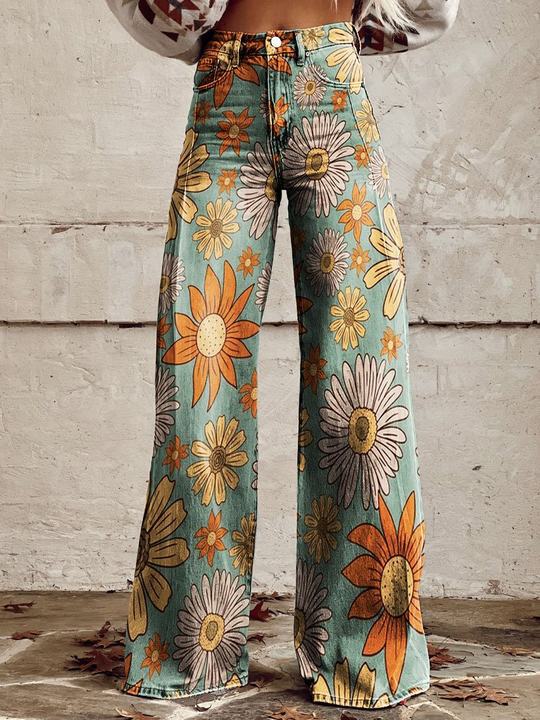 DELAUNAY | Jean Large Fleuri Bohème