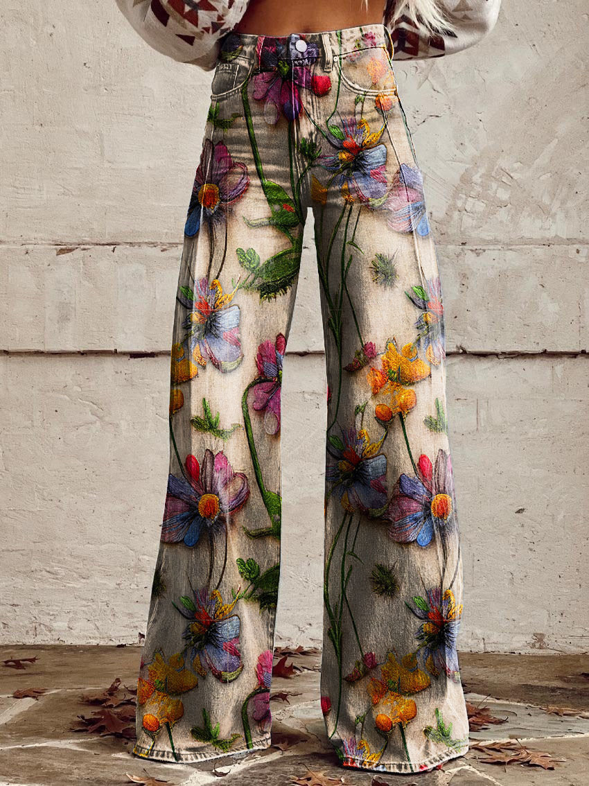 DELAUNAY | Jean Large Fleuri Bohème
