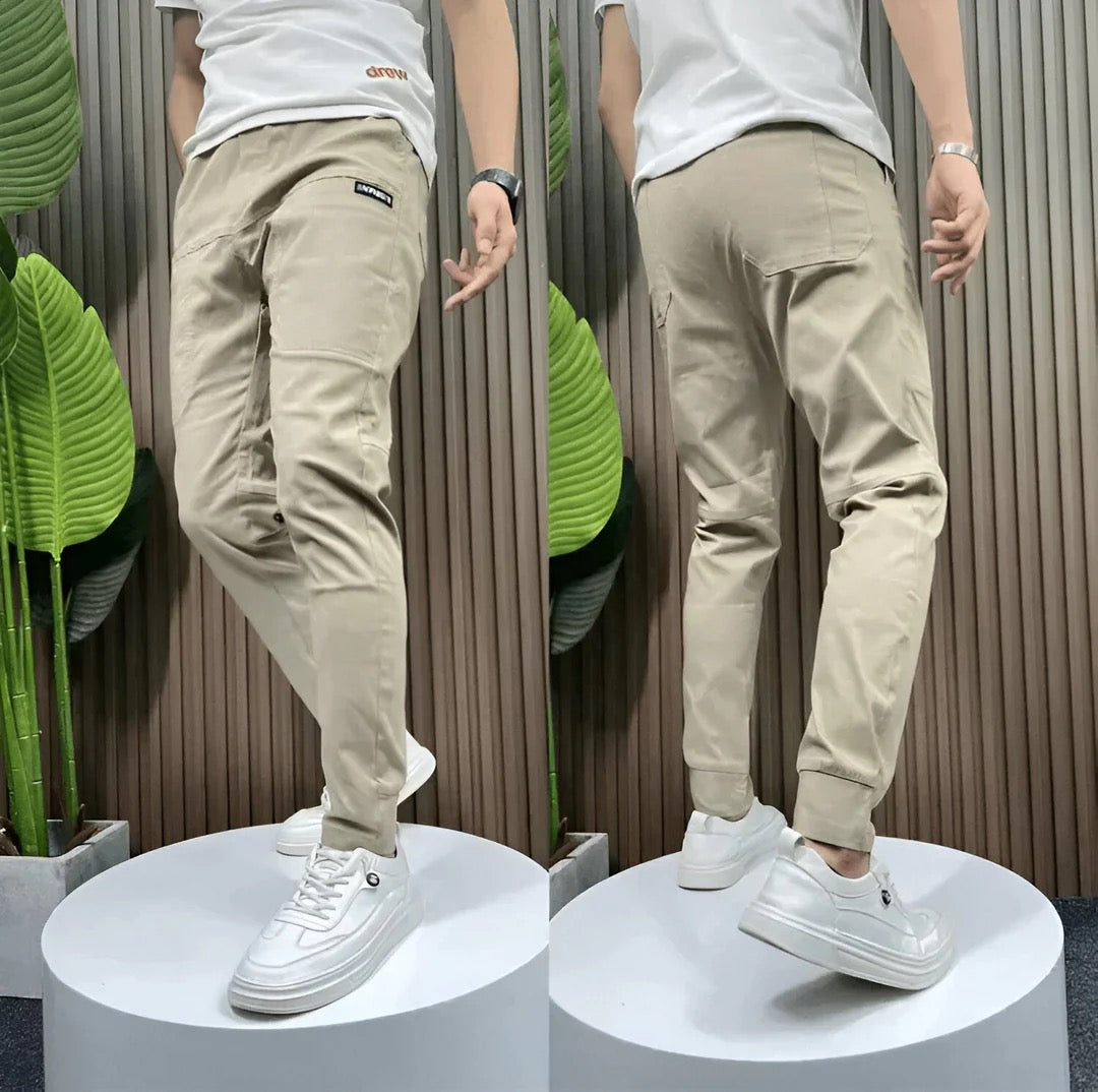 DELAUNAY | Pantalon Cargo Élastique Premium