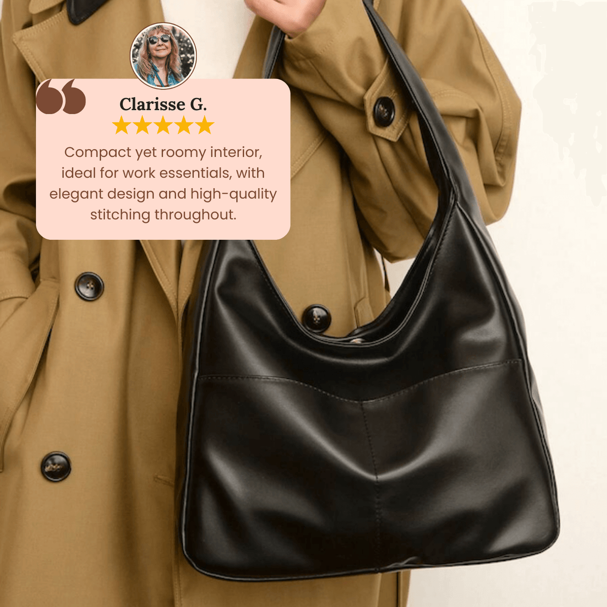 Renata | Sac Porté Épaule Souple