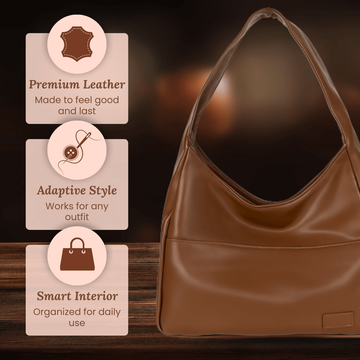 Renata | Sac Porté Épaule Souple