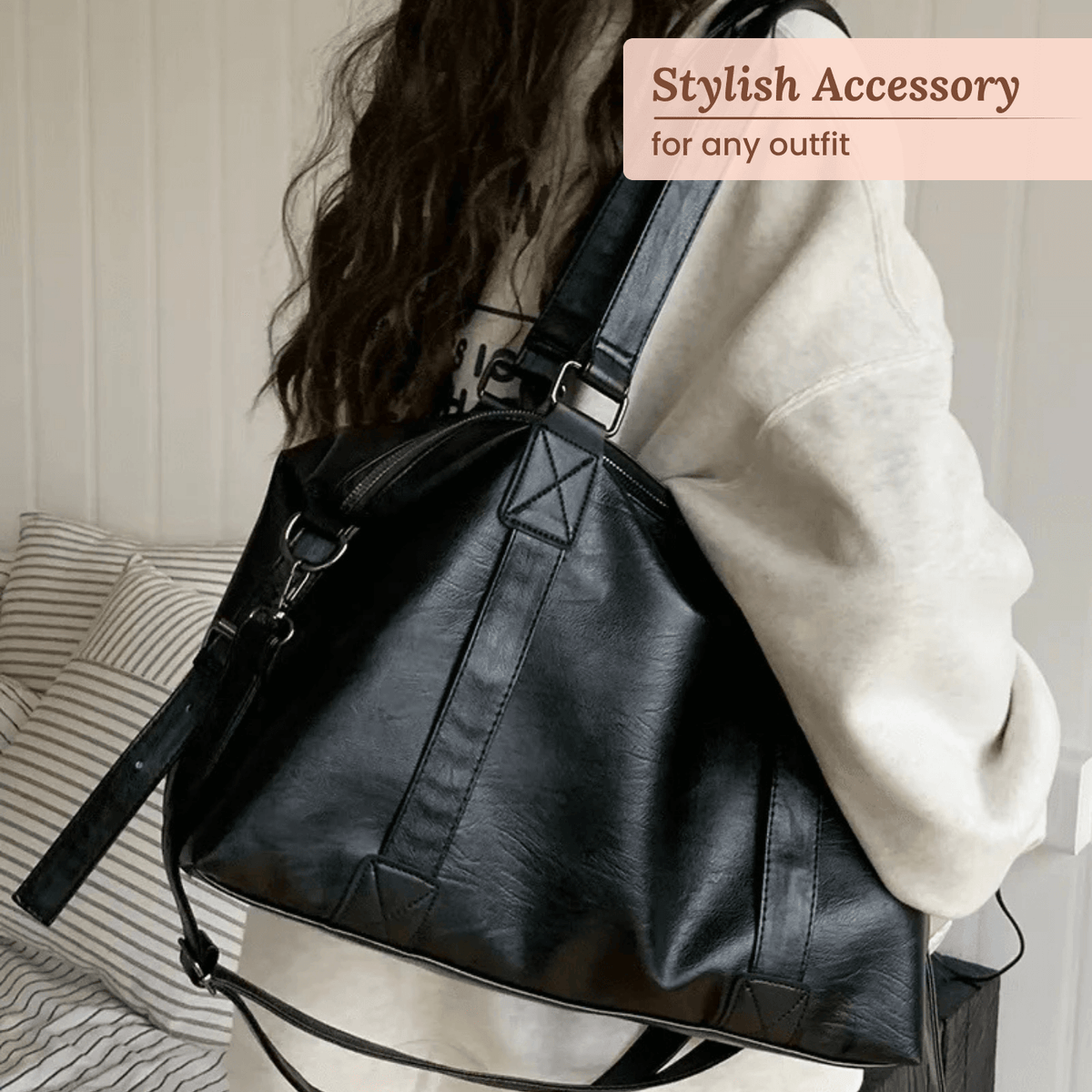 Antonia | Sac Bandoulière Besace de Voyage