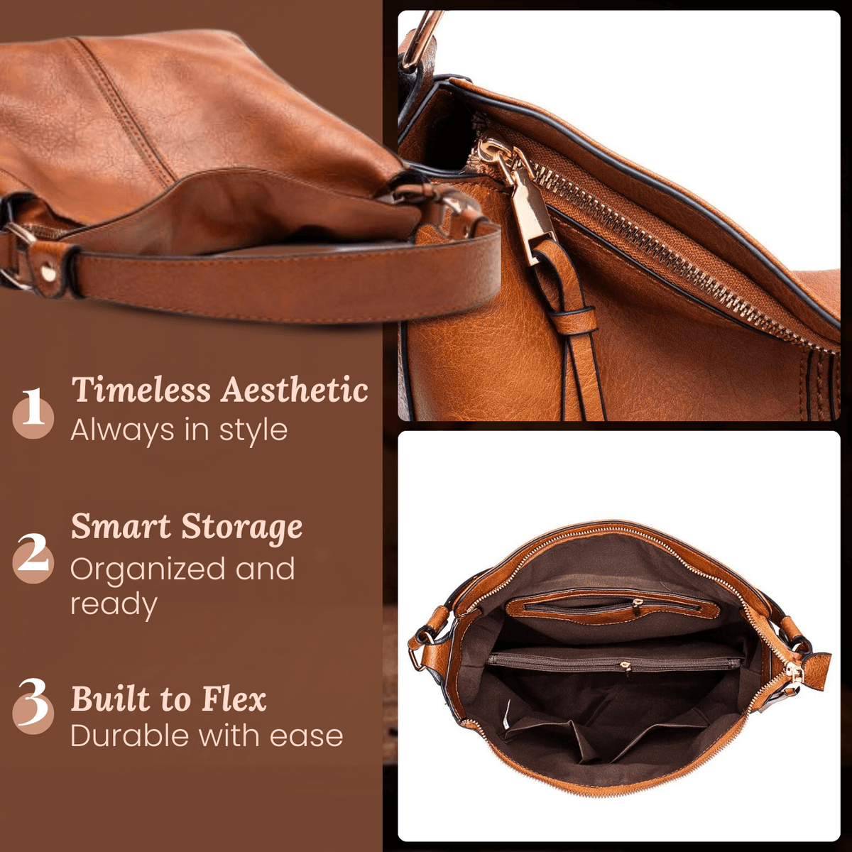 Aurora | Sac Porté Épaule Hobo Convertible