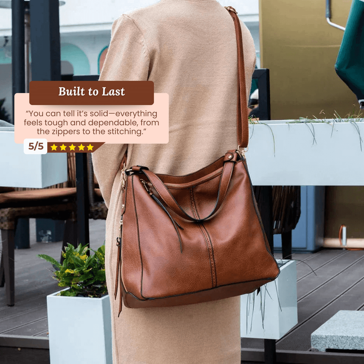 Aurora | Sac Porté Épaule Hobo Convertible