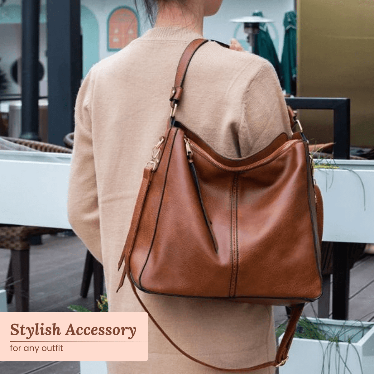 Aurora | Sac Porté Épaule Hobo Convertible
