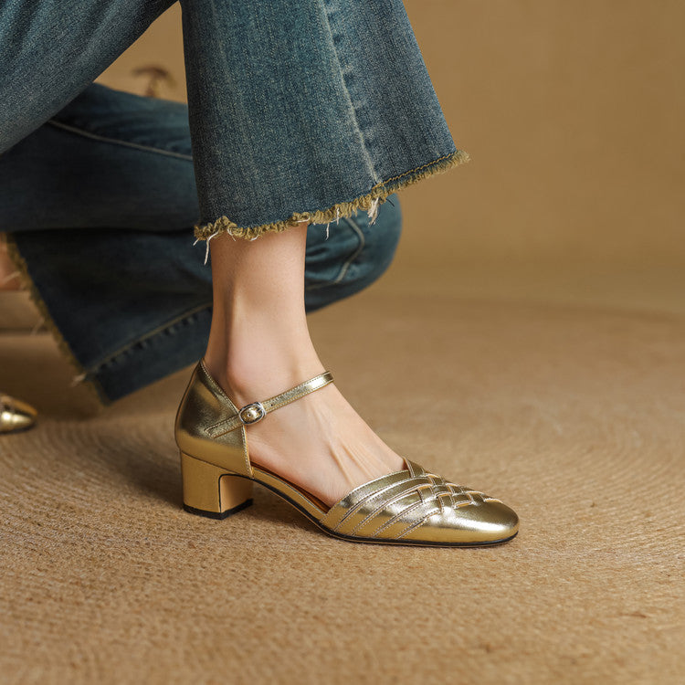 Marais | Talons en Cuir