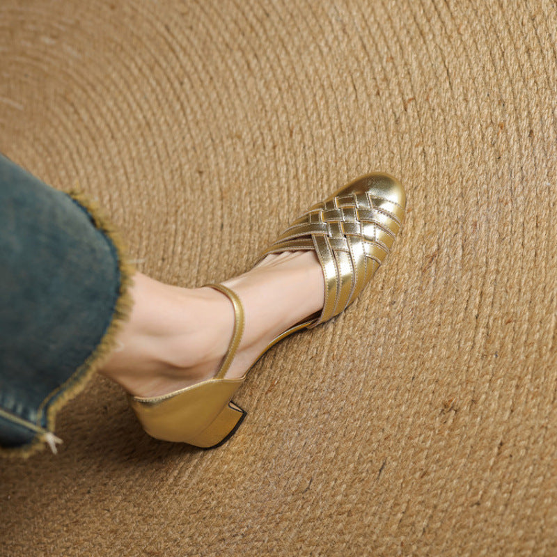Marais | Talons en Cuir