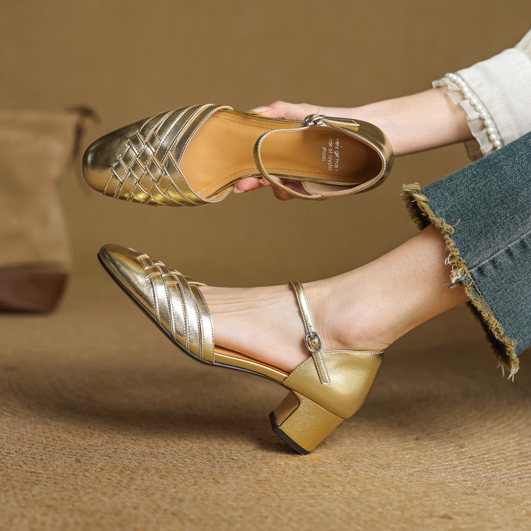 Marais | Talons en Cuir
