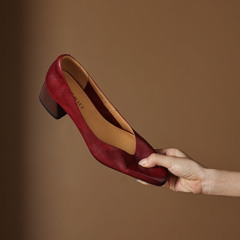 Caldré | Talons en Cuir