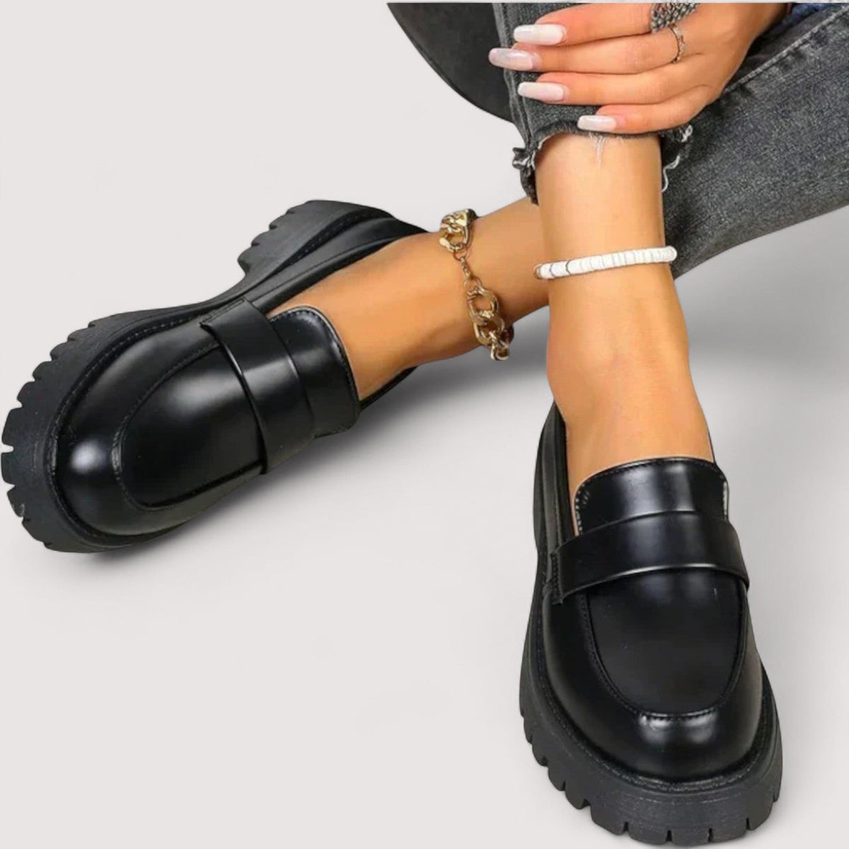 DELAUNAY | Mocassins Semelle Épaisse Camille