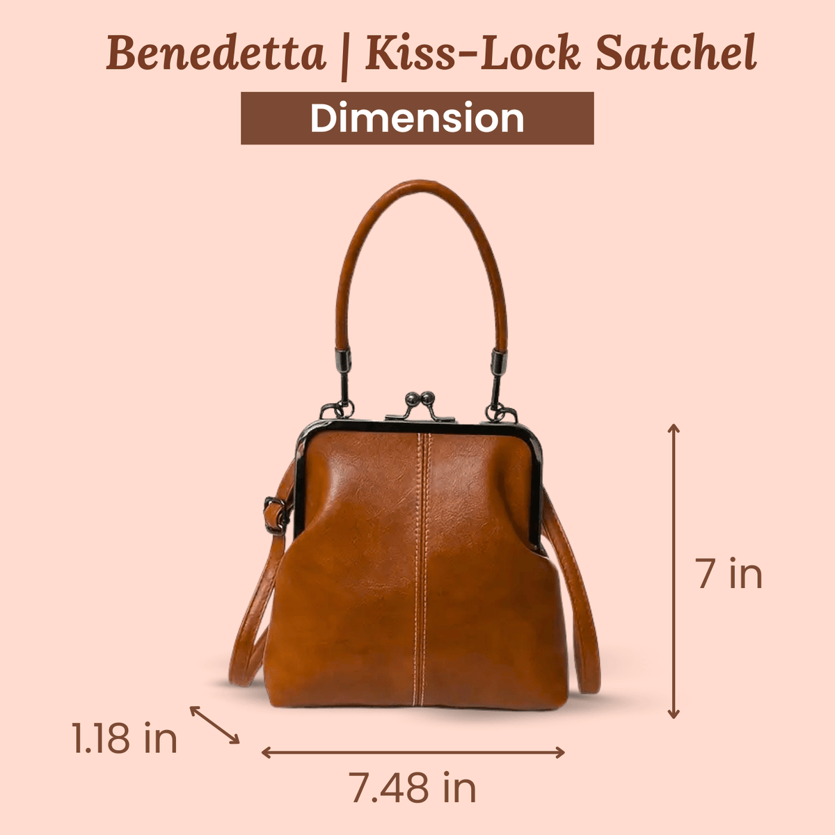 Martina | Sac à Main Monture Vintage
