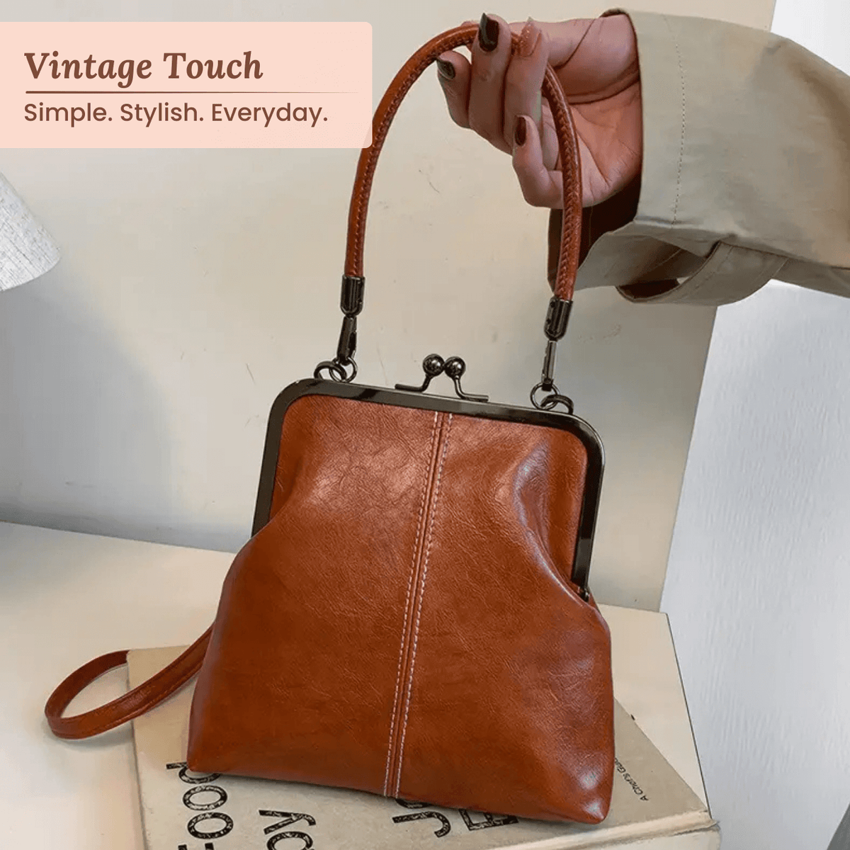 Martina | Sac à Main Monture Vintage