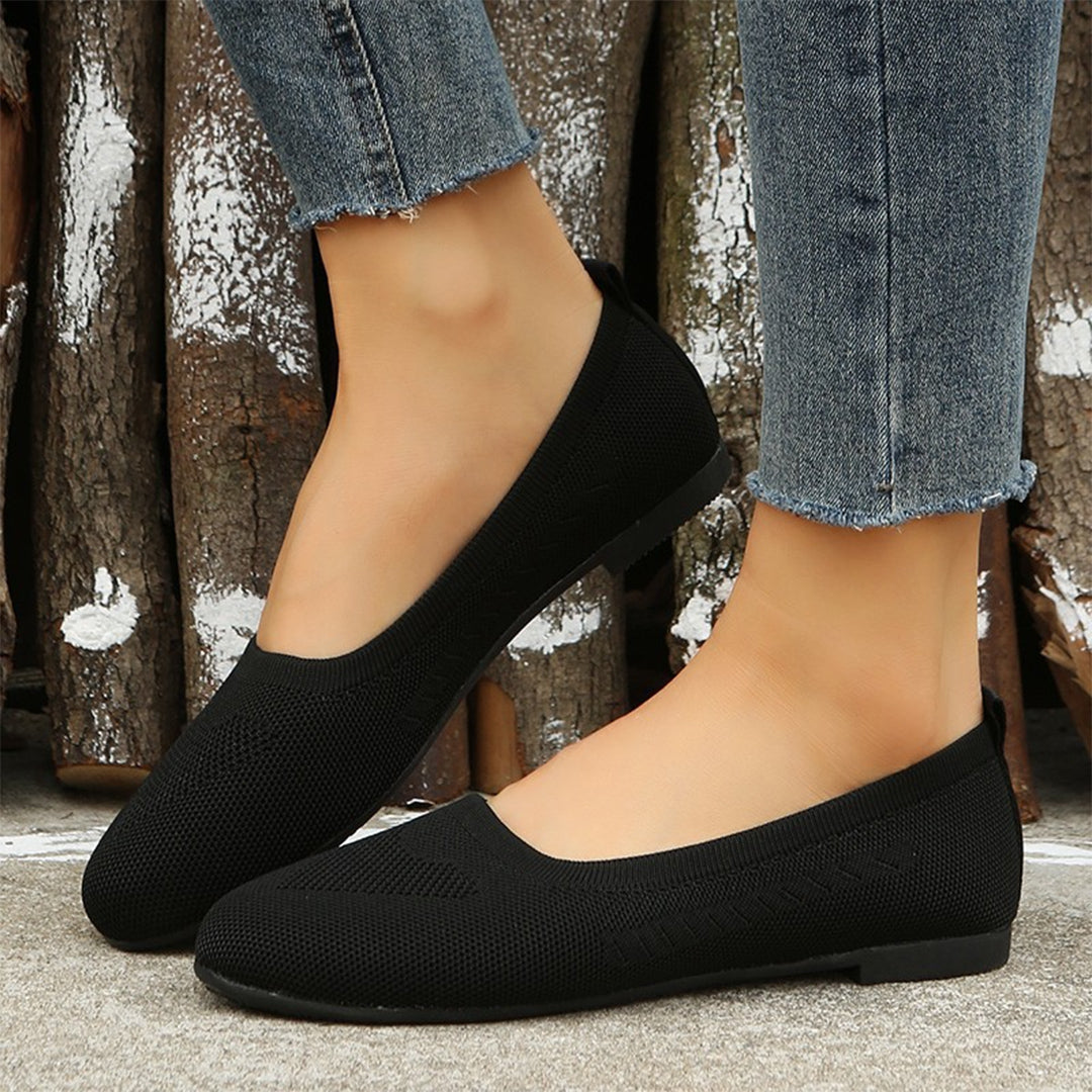 Delaunay | Ballerines Souples en Maille Brigitte