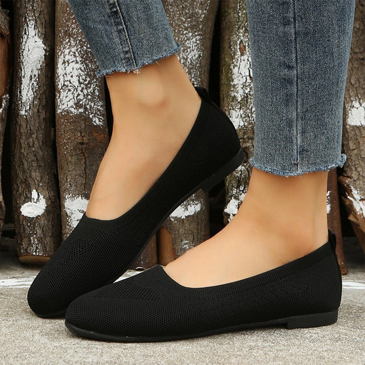Delaunay | Ballerines Souples en Maille Brigitte