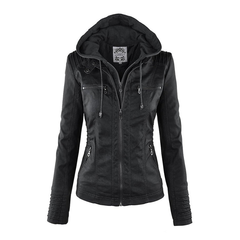 Callista | Veste moto à capuche