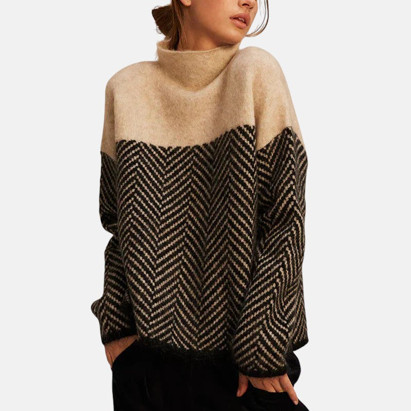 Delaunay | PULL À COL MONTANT EN COTON