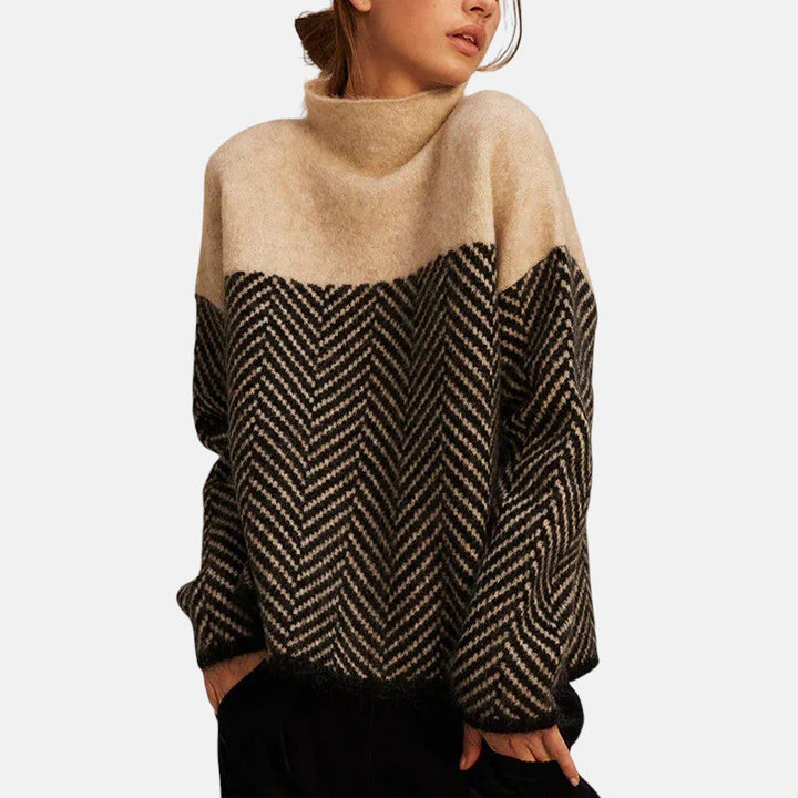 Delaunay | PULL À COL MONTANT EN COTON