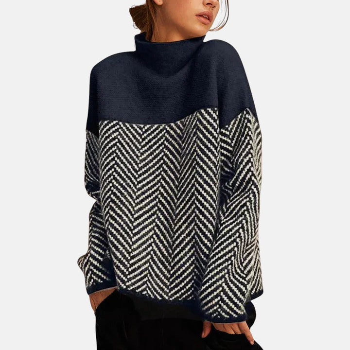 Delaunay | PULL À COL MONTANT EN COTON