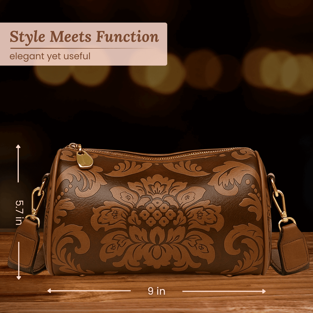 Jessica | Sac Porté Épaule Élégance Florale