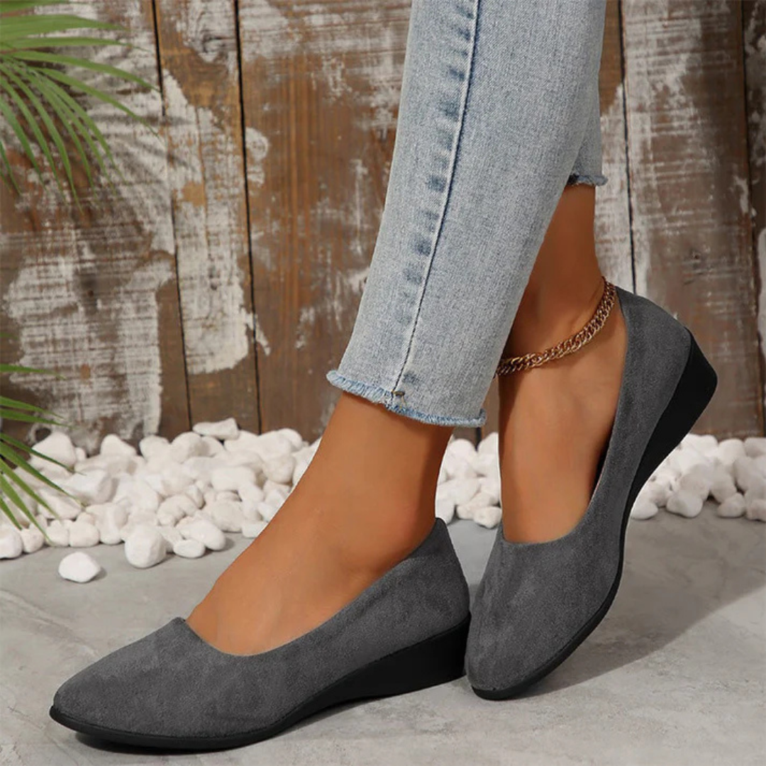 DELAUNAY | Talons Compensés avec Semelles de Soutien