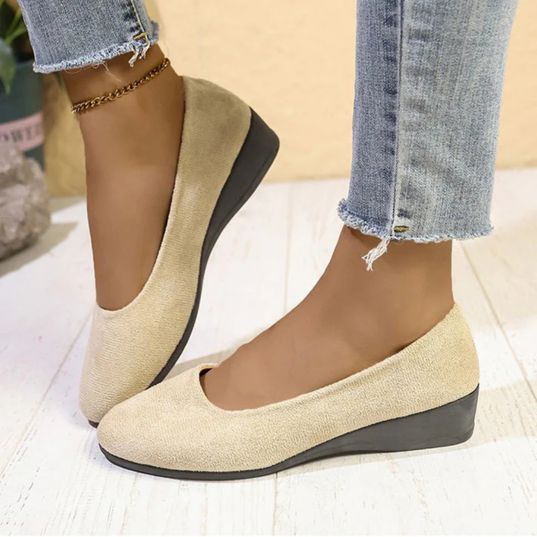 DELAUNAY | Talons Compensés avec Semelles de Soutien