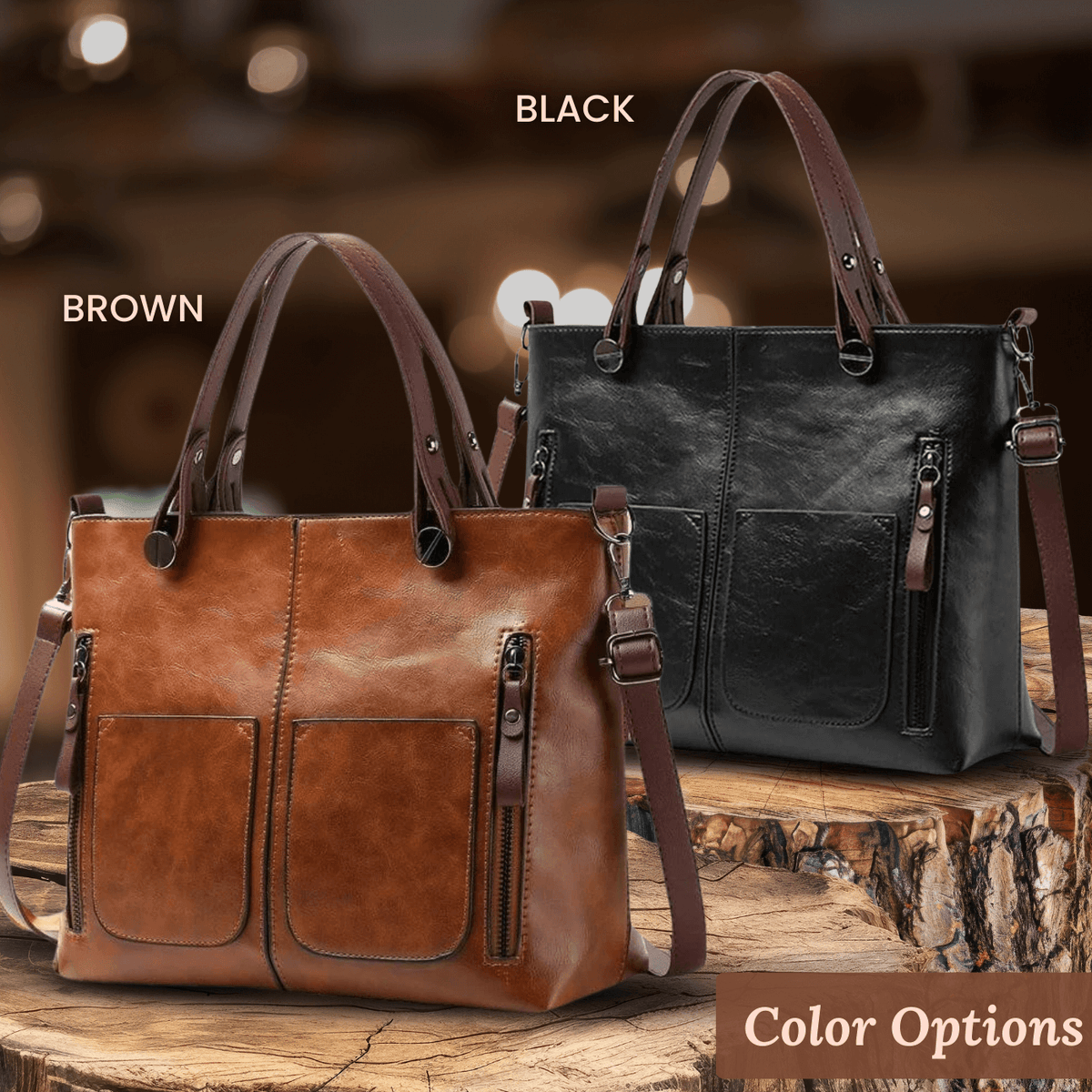 Caterina | Sac Bandoulière Multi-Poches