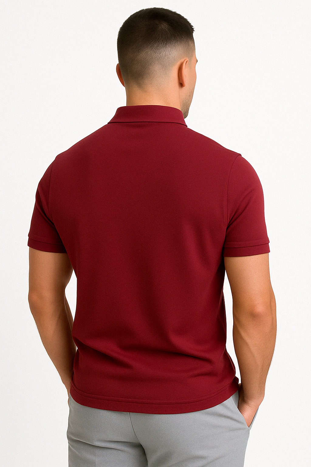 DELAUNAY | Polo Moderne avec Zip Mi-Haut
