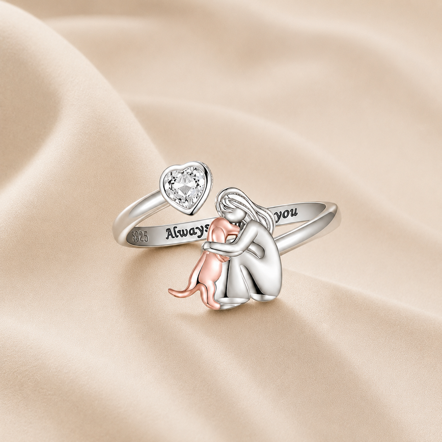 Gisela | Bague Réglable avec Gravure
