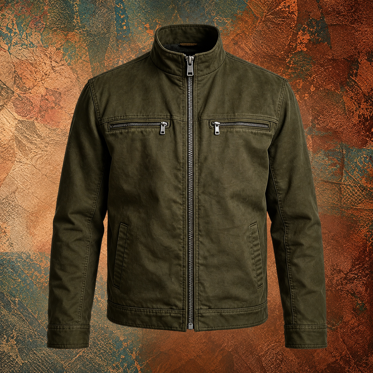Veste Valmont Field Vintage Vert Olive