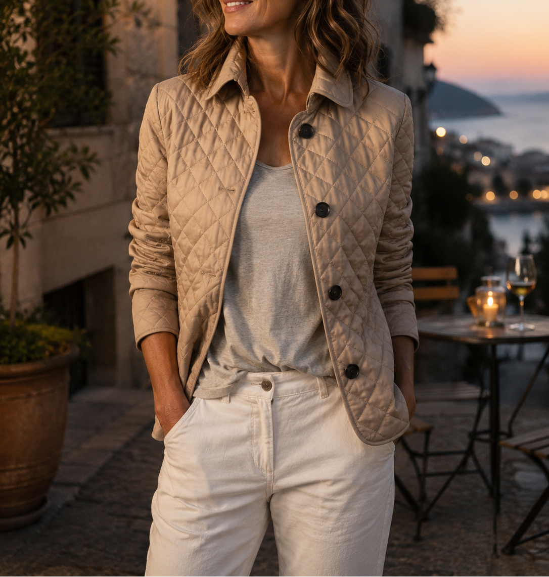 Lucinda | Veste matelassée légère