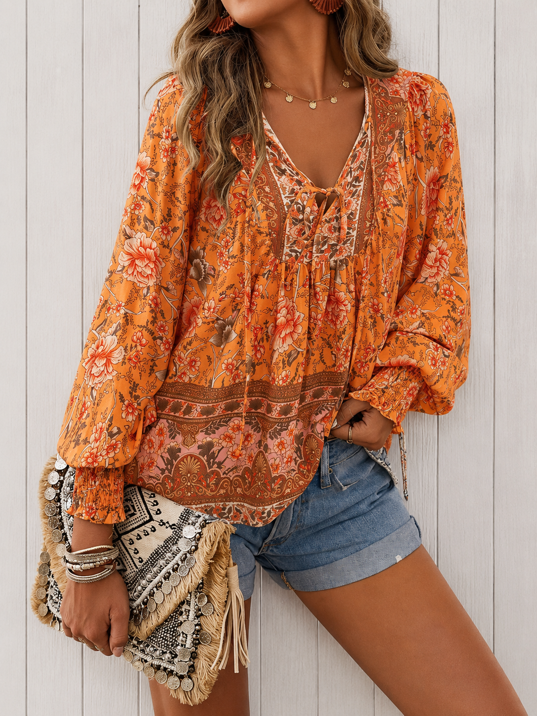DELAUNAY | Blouse Bohème Légère Delphine