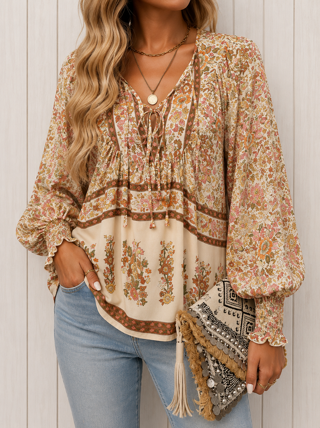 DELAUNAY | Blouse Bohème Légère Delphine