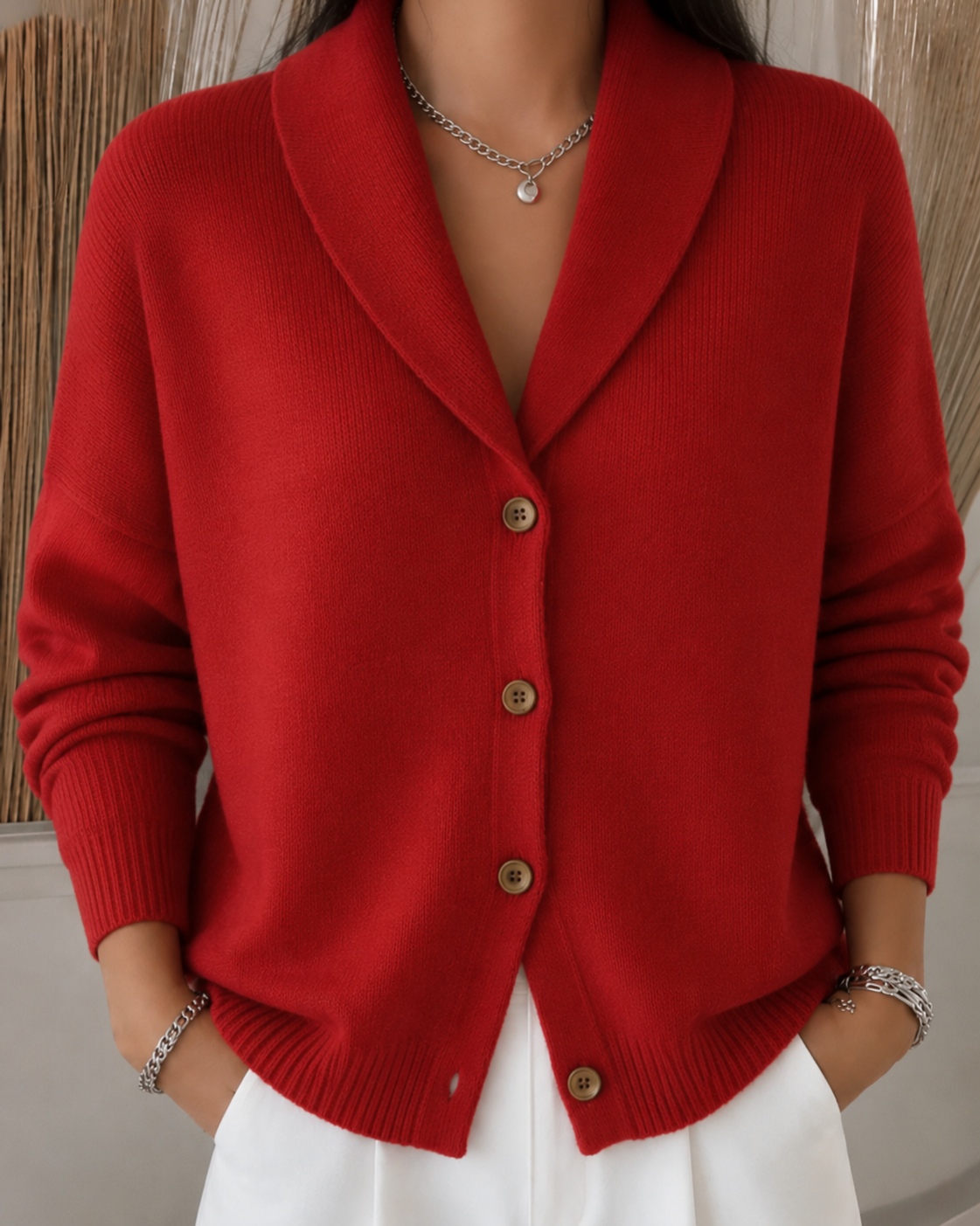 Sienna | Cardigan à Col
