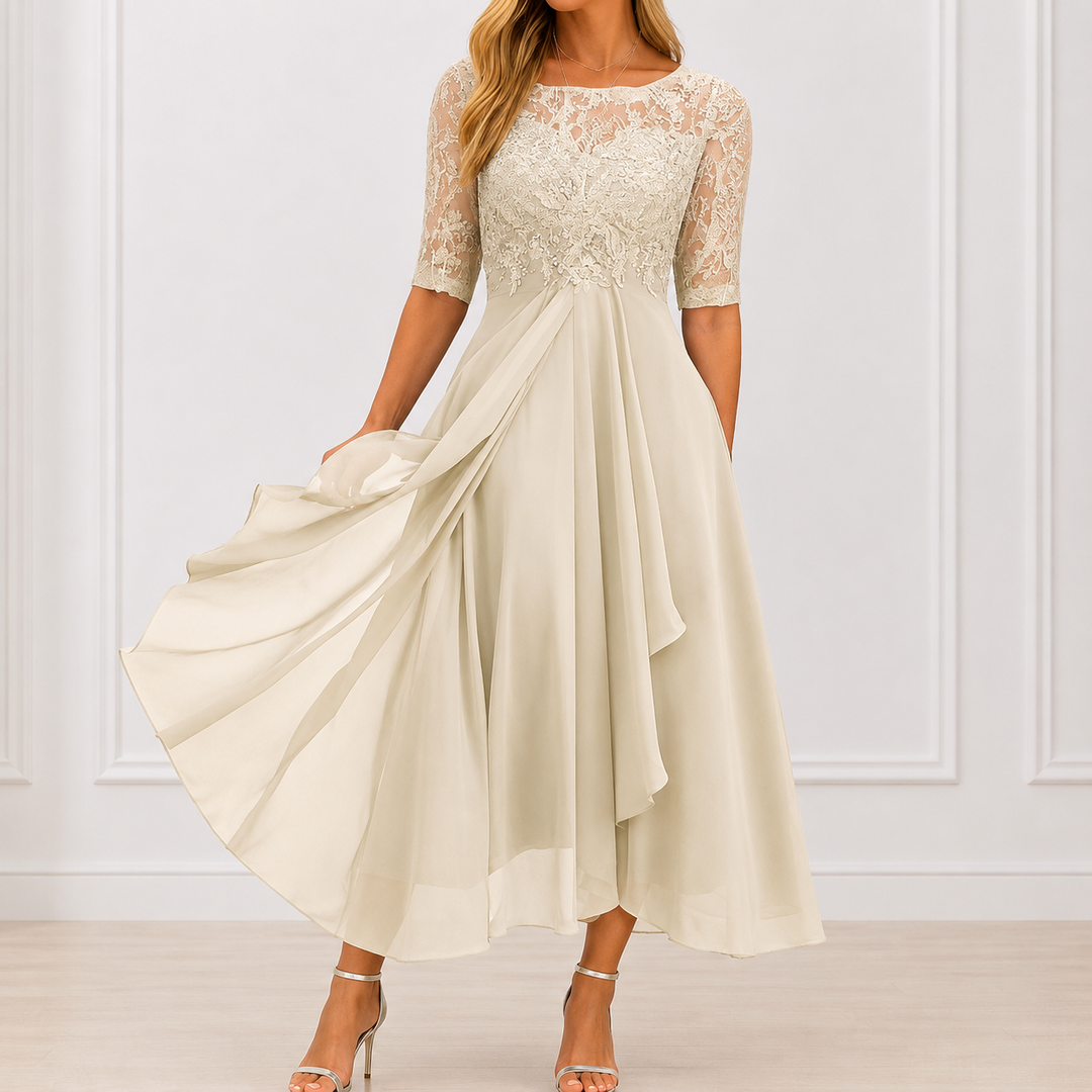 Delaunay | Robe Élégante Florale Marie