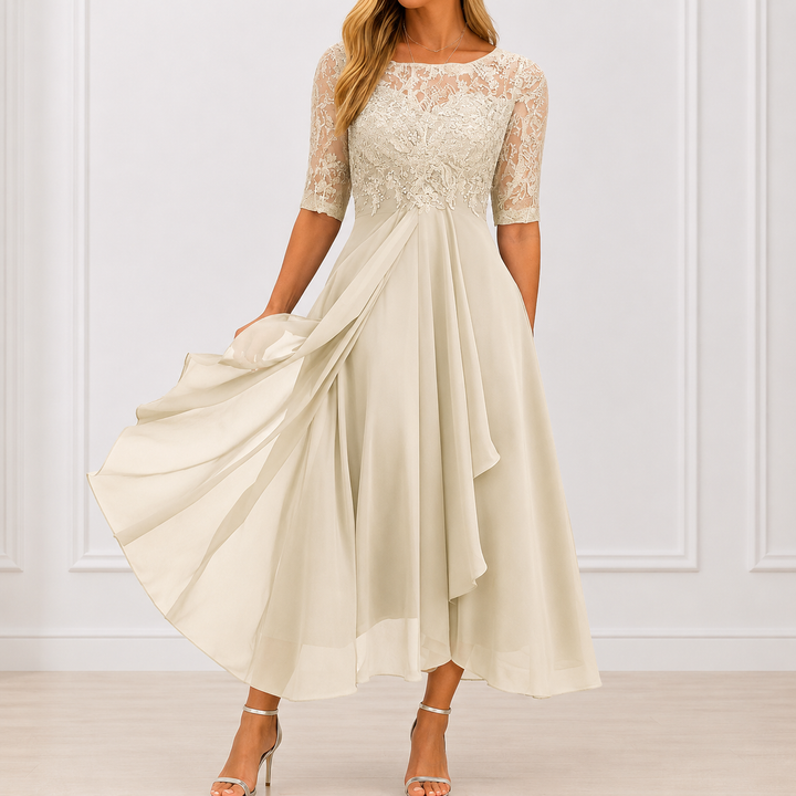Delaunay | Robe Élégante Florale Marie