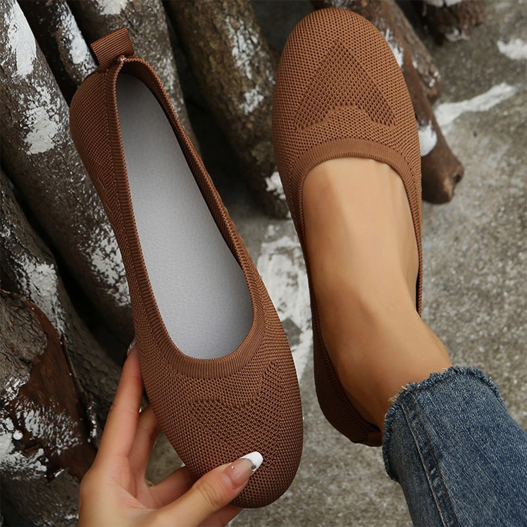 Delaunay | Ballerines Souples en Maille Brigitte