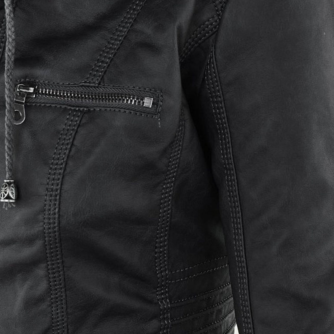 Callista | Veste moto à capuche