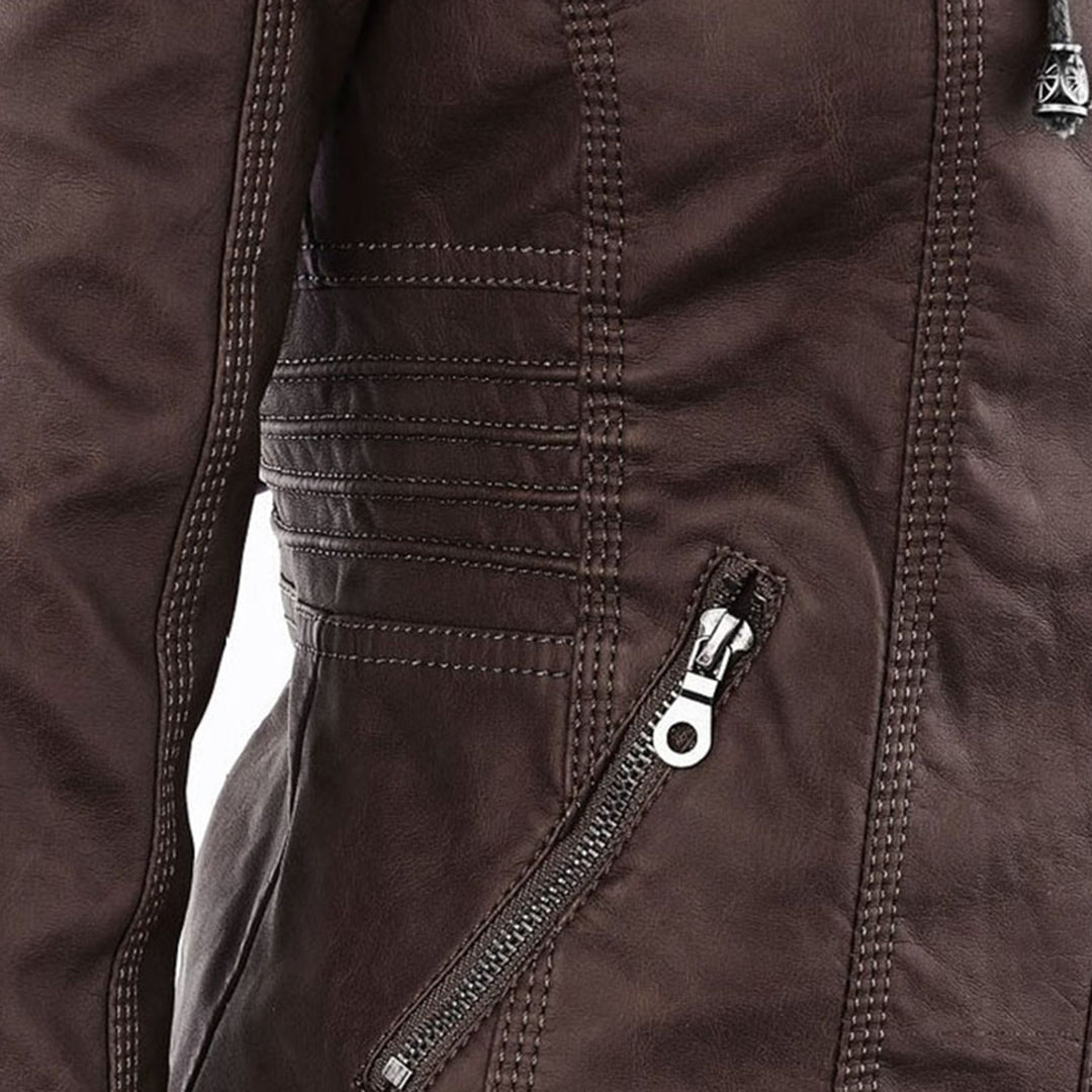Callista | Veste moto à capuche