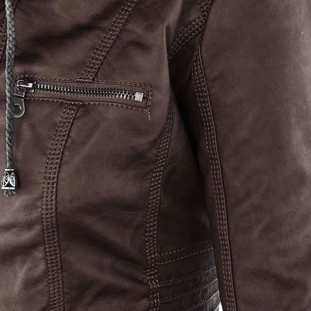 Callista | Veste moto à capuche