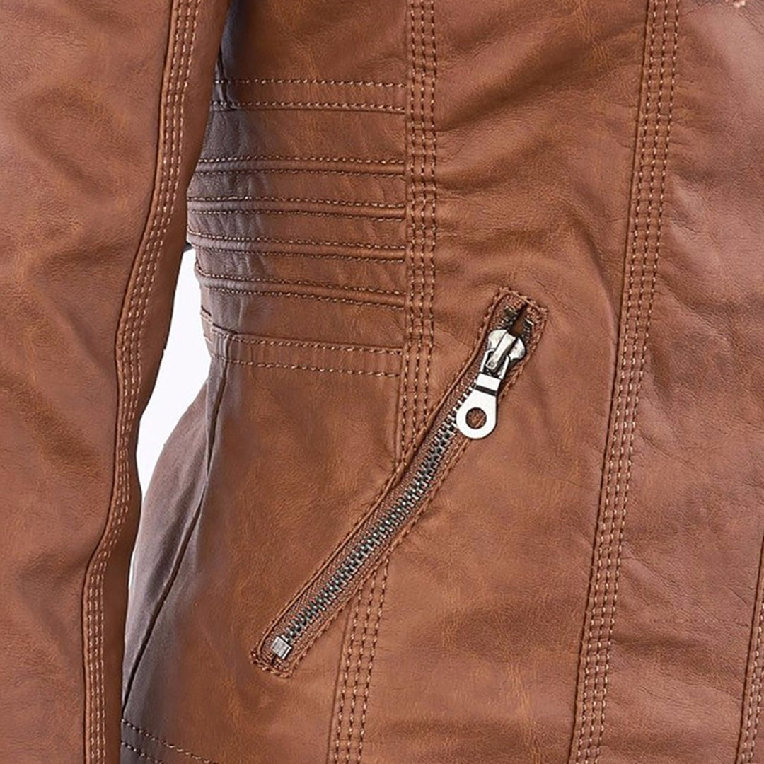 Callista | Veste moto à capuche
