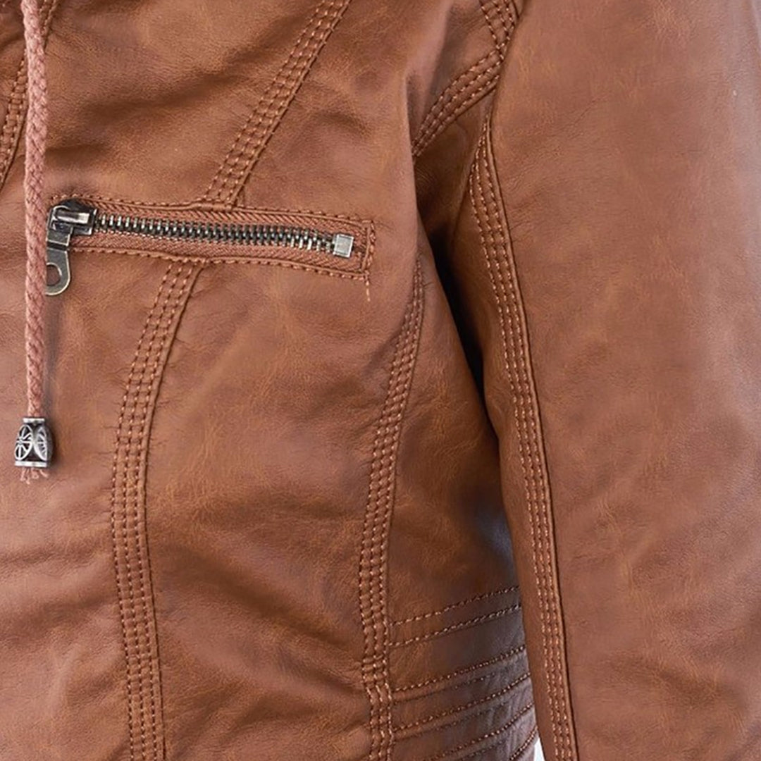 Callista | Veste moto à capuche