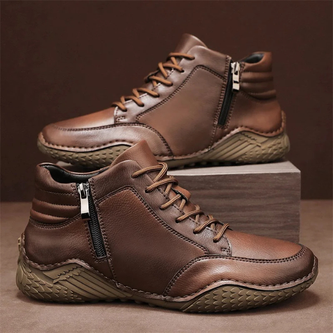 DELAUNAY | Bottes en Cuir Robustes pour Hommes