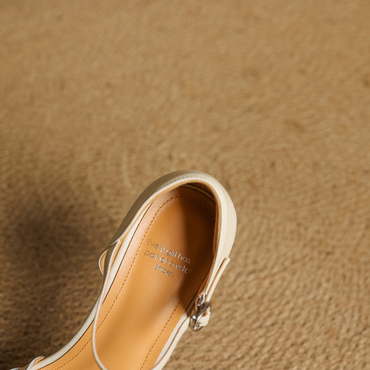 Marais | Talons en Cuir