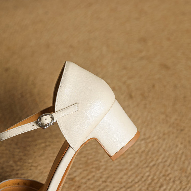 Marais | Talons en Cuir
