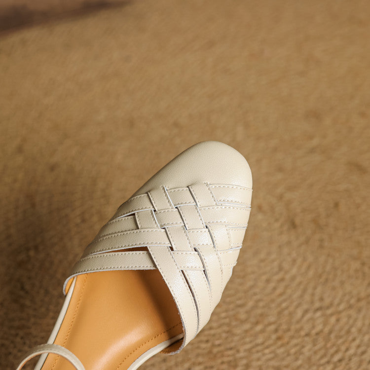 Marais | Talons en Cuir
