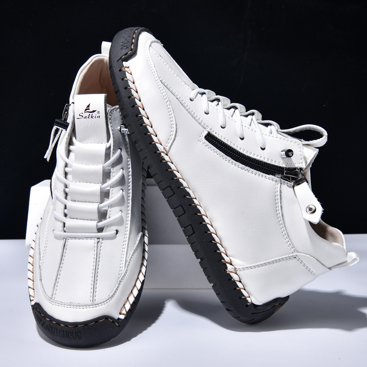 DELAUNAY | Chaussures en Nabuk avec Zip pour Homme