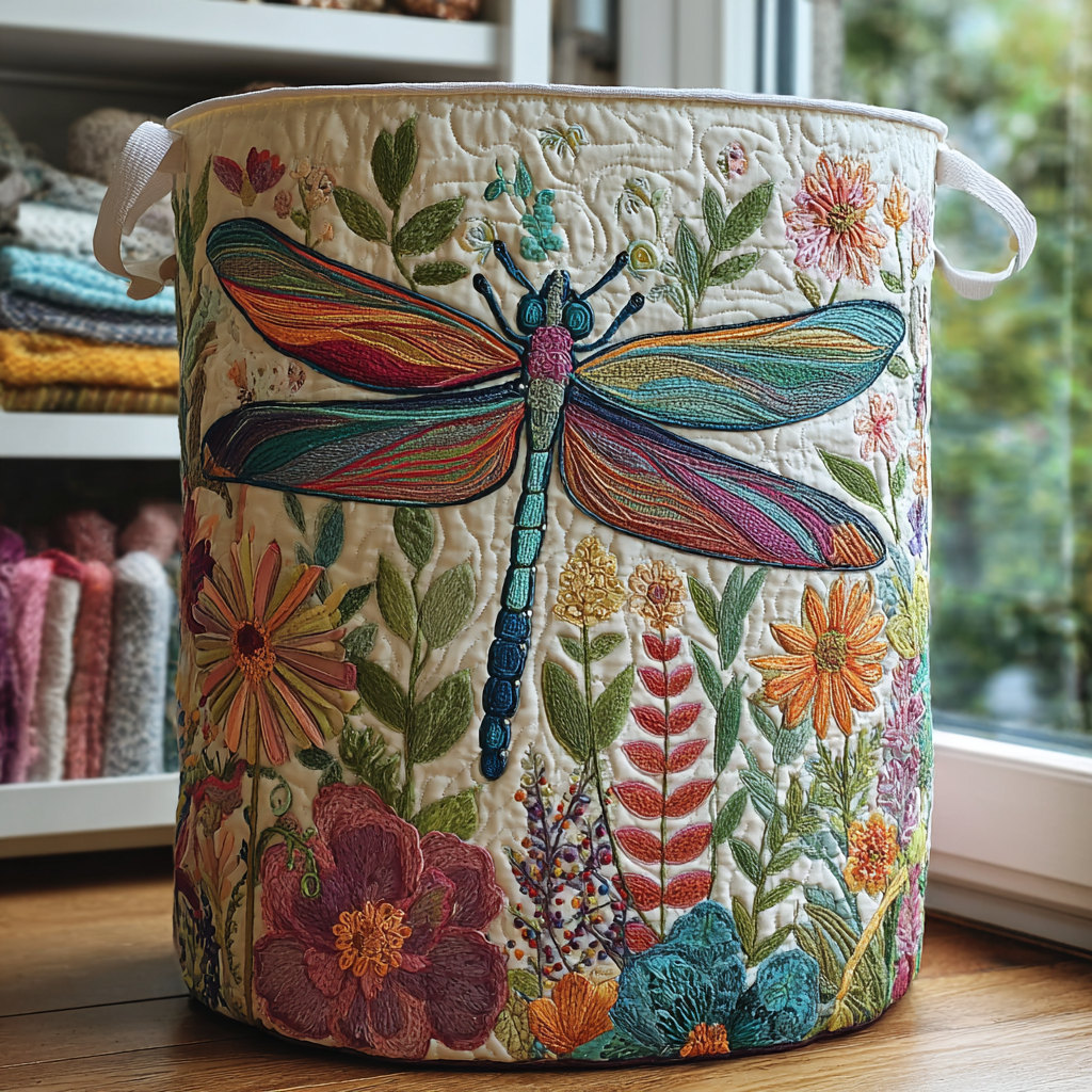 Iris | Panier Matelassé Cousu Main